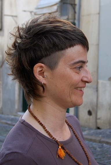 cieniowane fryzury krótkie uczesanie damskie zdjęcie numer 111A